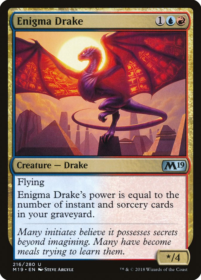 Enigma Drake [Core Set 2019] | Game Master's Emporium (The New GME)