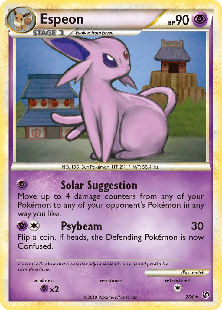 Espeon (2/90) (Theme Deck Exclusive) [HeartGold & SoulSilver: Undaunted] | Game Master's Emporium (The New GME)