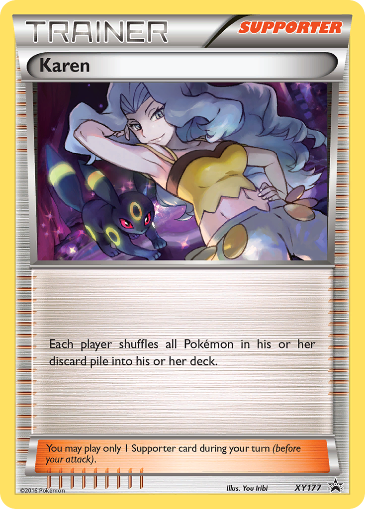 Karen (XY177) [XY: Black Star Promos] | Game Master's Emporium (The New GME)