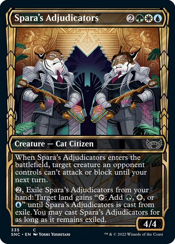 Spara's Adjudicators (Showcase Golden Age) [Streets of New Capenna] | Game Master's Emporium (The New GME)