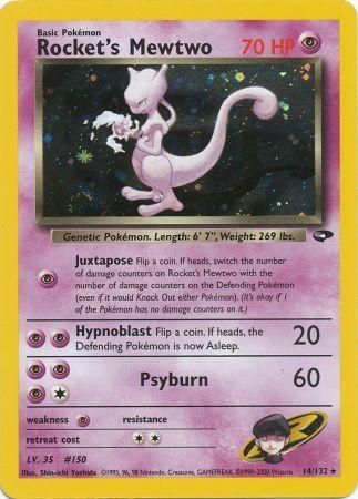 Rocket's Mewtwo (14/132) [Gym Challenge Unlimited] | Game Master's Emporium (The New GME)