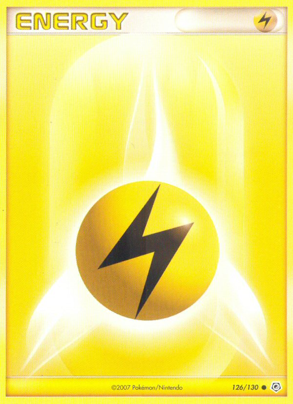Lightning Energy (126/130) [Diamond & Pearl: Base Set] | Game Master's Emporium (The New GME)