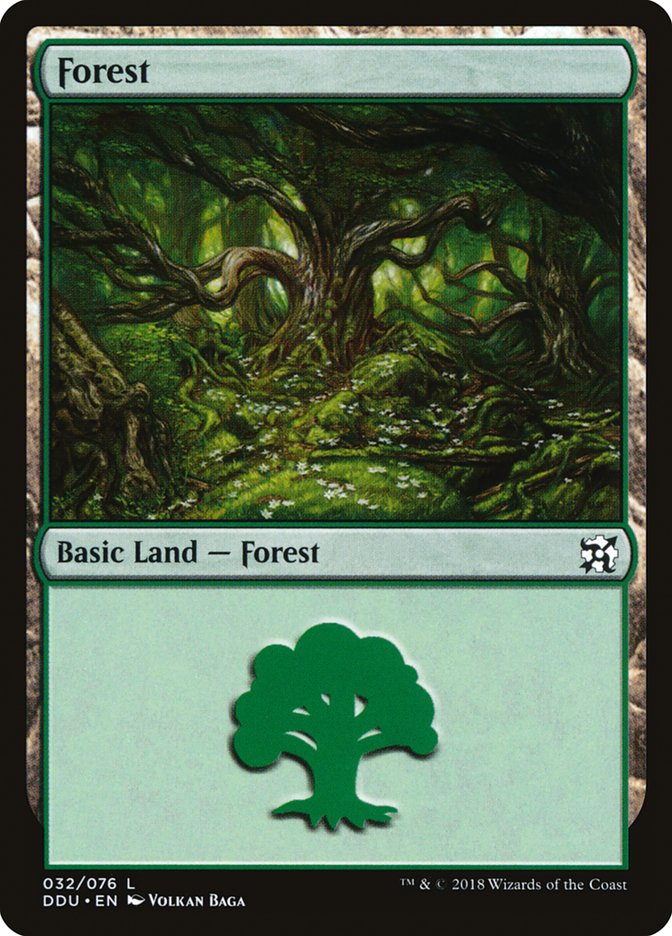 Forest (32) [Duel Decks: Elves vs. Inventors] | Game Master's Emporium (The New GME)