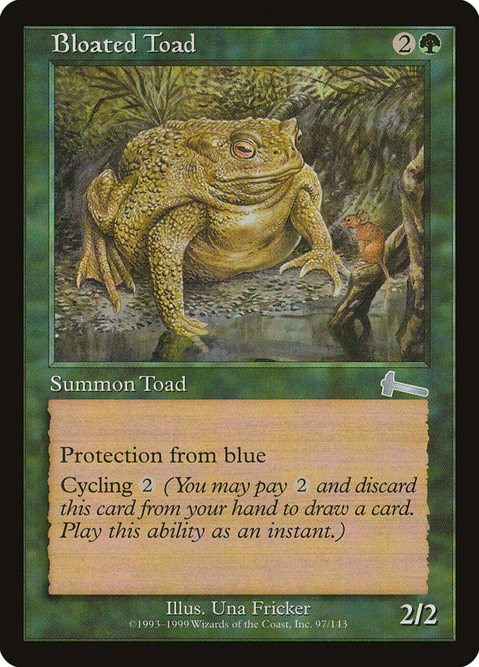 Bloated Toad [Urza's Legacy] | Game Master's Emporium (The New GME)