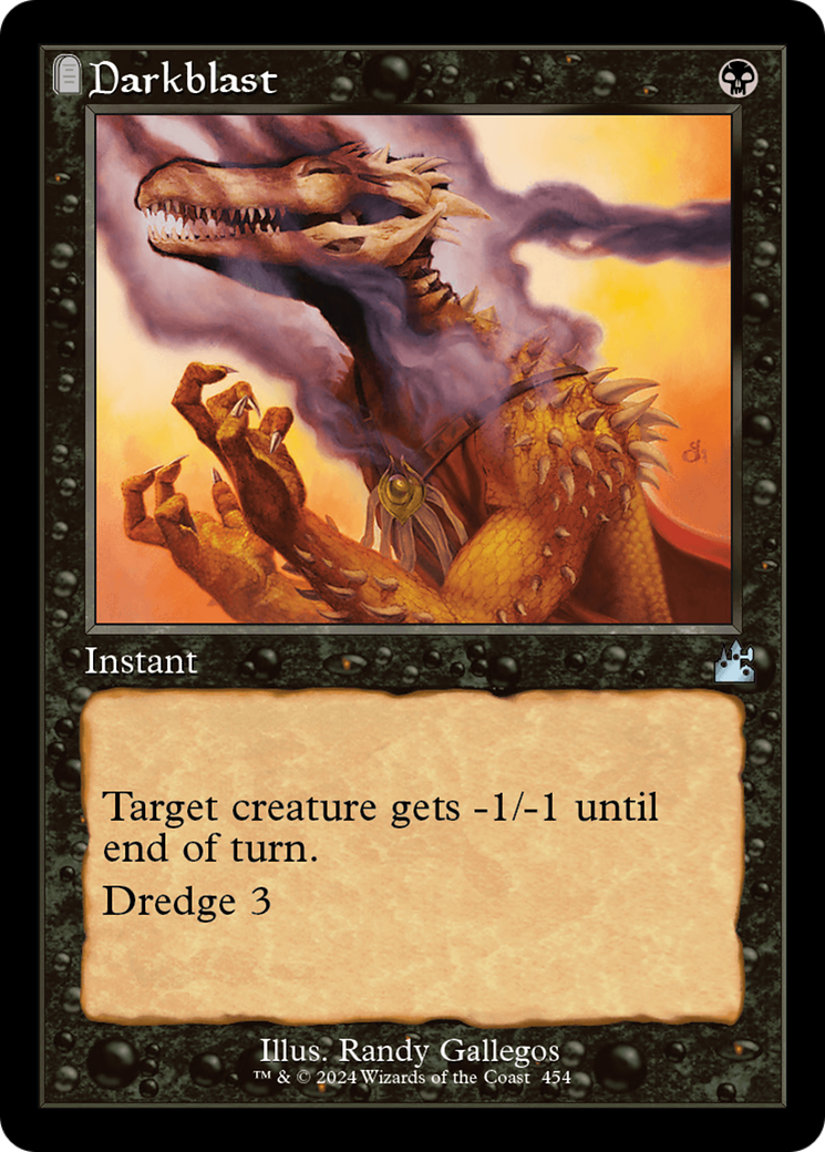 Darkblast (Retro Frame) [Ravnica Remastered] | Game Master's Emporium (The New GME)