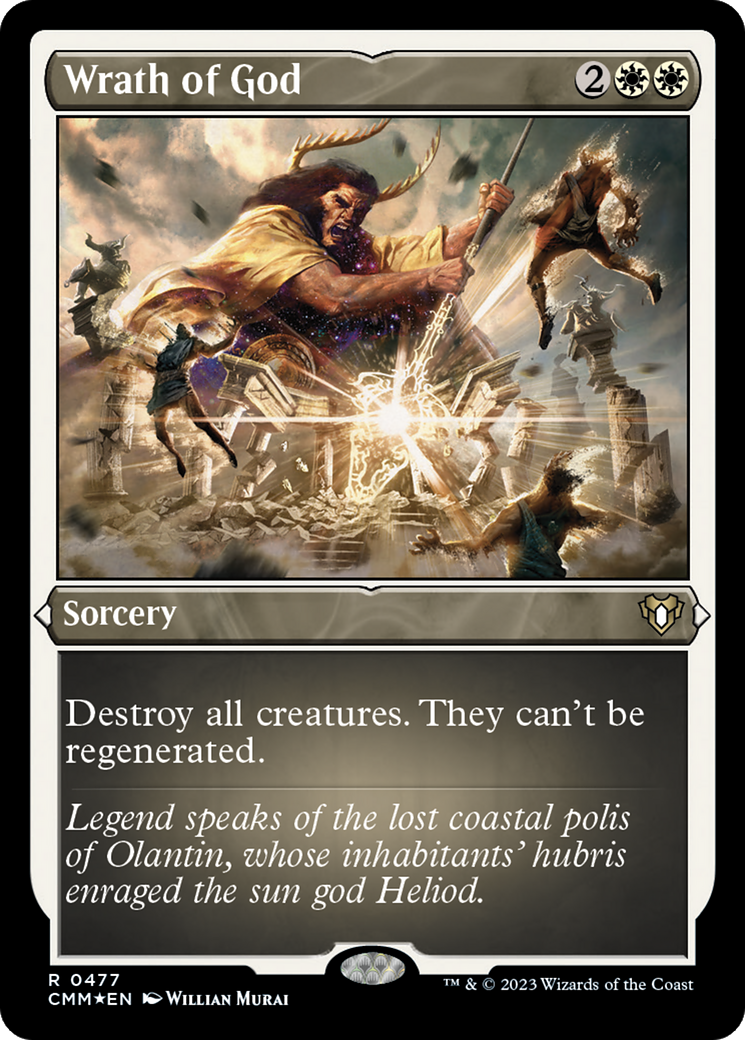 Wrath of God (Foil Etched) [Commander Masters] | Game Master's Emporium (The New GME)