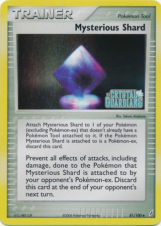 Mysterious Shard (81/100) (Stamped) [EX: Crystal Guardians] | Game Master's Emporium (The New GME)