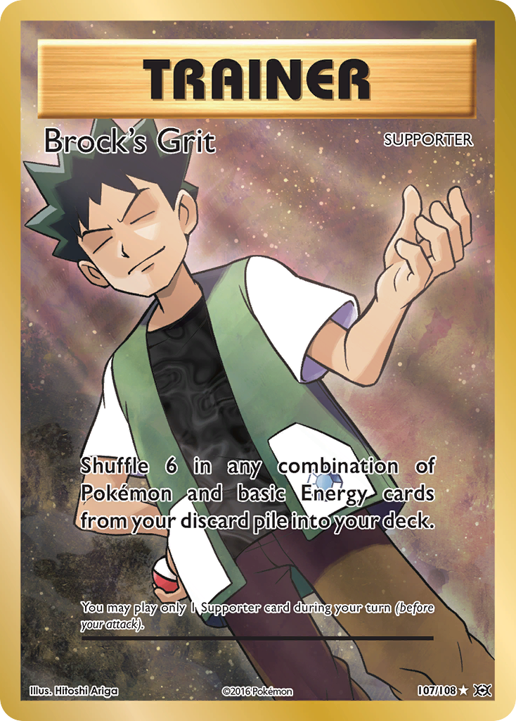 Brock's Grit (107/108) [XY: Evolutions] | Game Master's Emporium (The New GME)