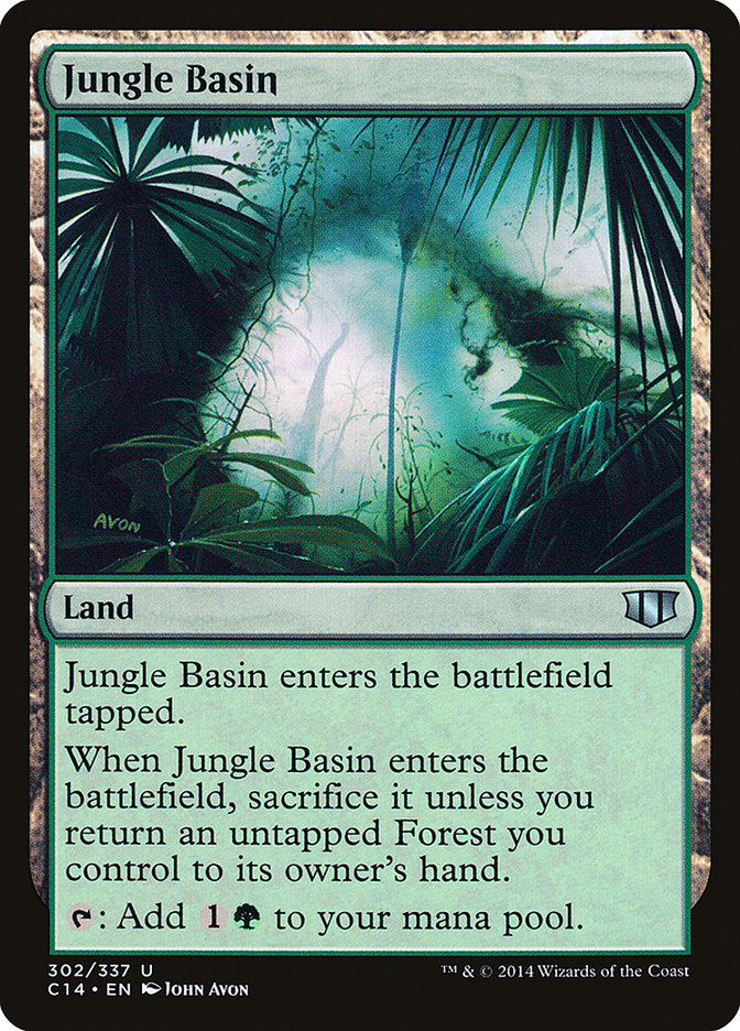 Jungle Basin [Commander 2014] | Game Master's Emporium (The New GME)