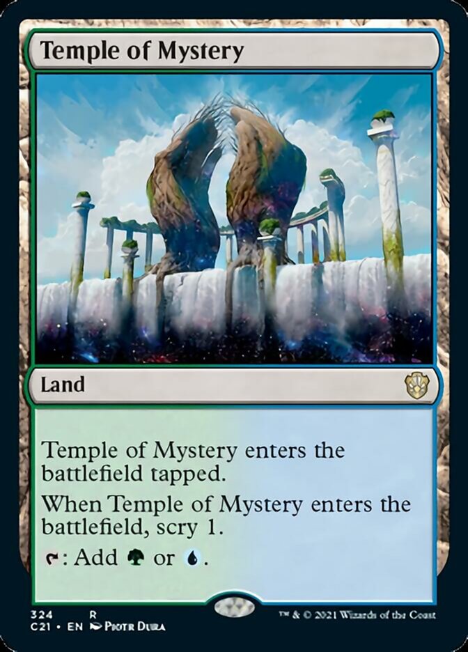 Temple of Mystery [Commander 2021] | Game Master's Emporium (The New GME)