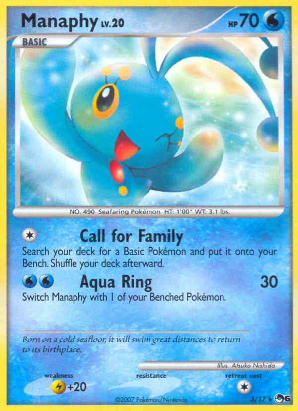 Manaphy (3/17) [POP Series 6] | Game Master's Emporium (The New GME)