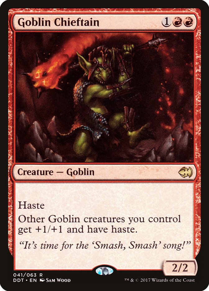 Goblin Chieftain [Duel Decks: Merfolk vs. Goblins] | Game Master's Emporium (The New GME)