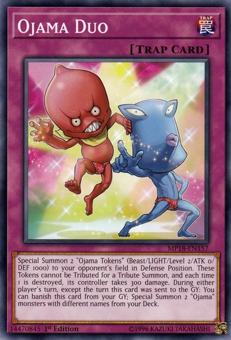 Ojama Duo [MP18-EN157] Common | Game Master's Emporium (The New GME)