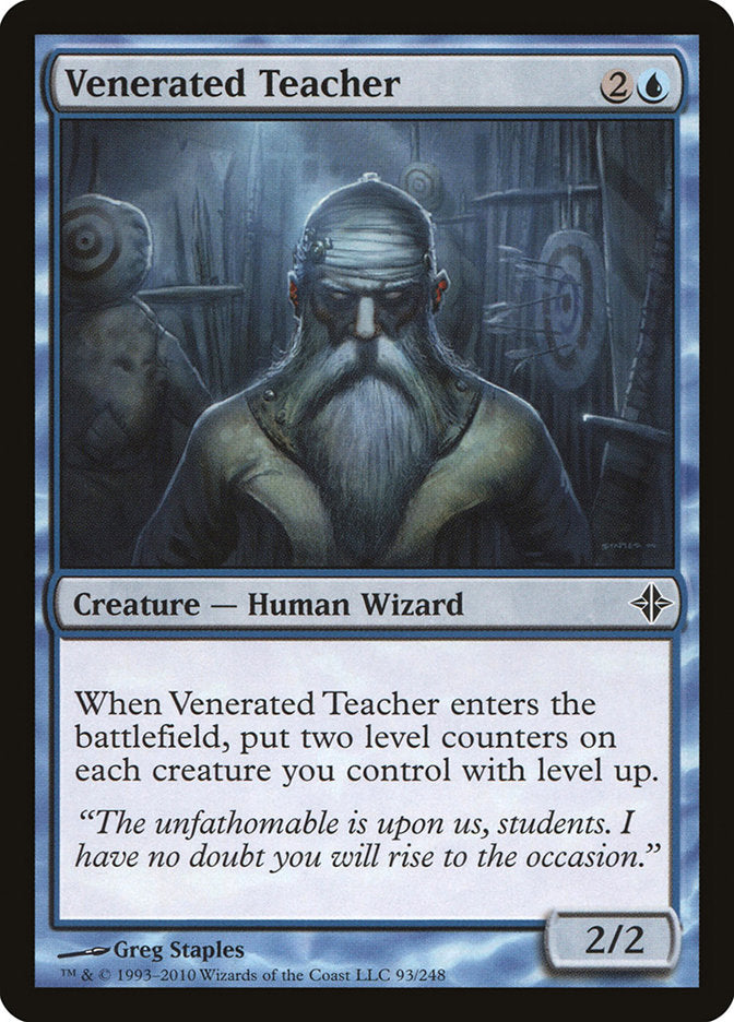 Venerated Teacher [Rise of the Eldrazi] | Game Master's Emporium (The New GME)