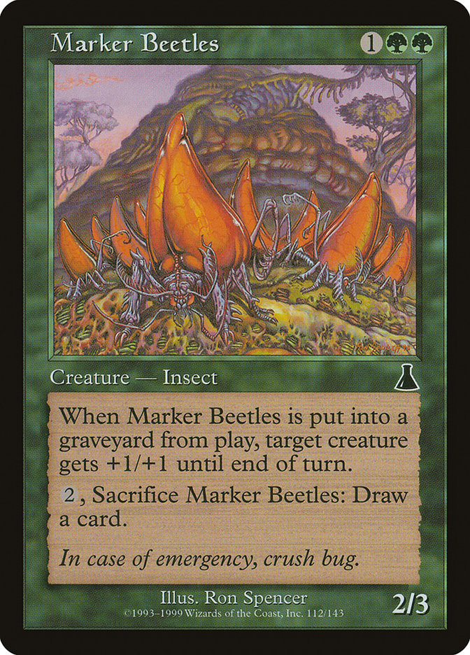 Marker Beetles [Urza's Destiny] | Game Master's Emporium (The New GME)
