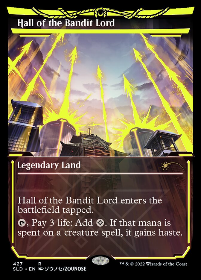 Hall of the Bandit Lord (Neon Ink Yellow) [Secret Lair Drop Series] | Game Master's Emporium (The New GME)