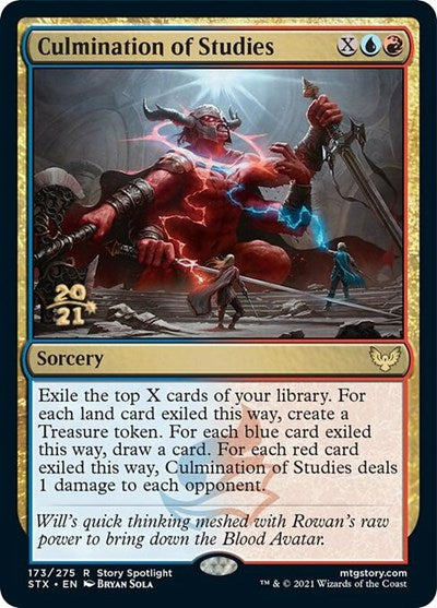 Culmination of Studies [Strixhaven: School of Mages Prerelease Promos] | Game Master's Emporium (The New GME)