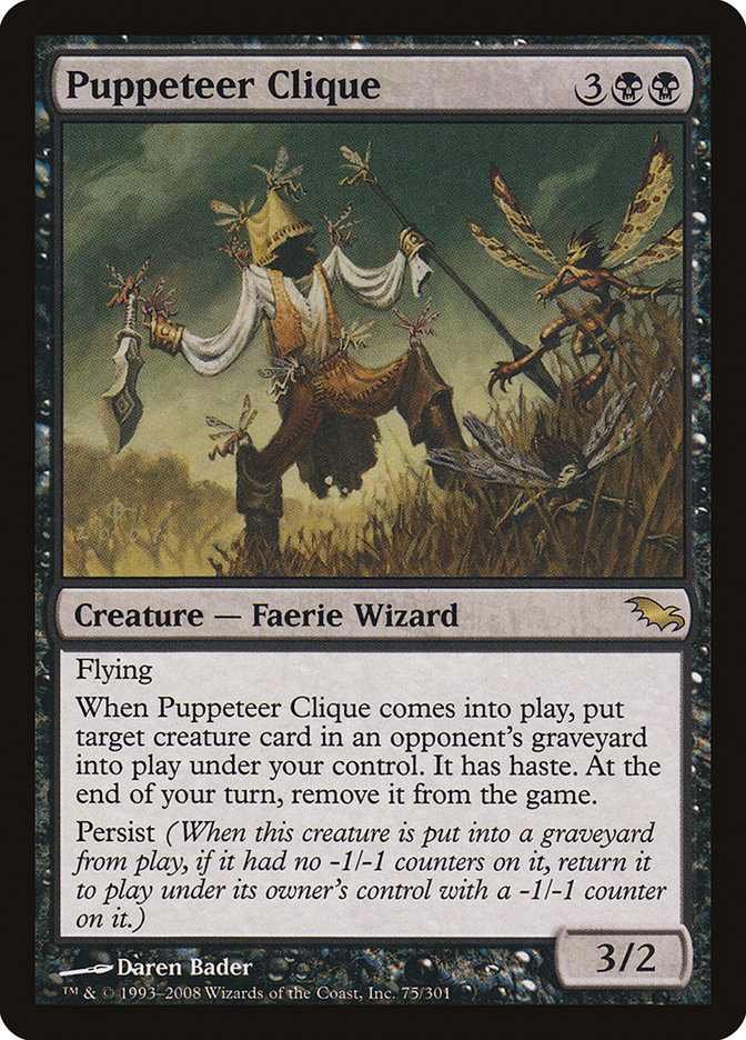Puppeteer Clique [Shadowmoor] | Game Master's Emporium (The New GME)