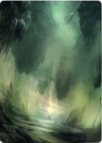 Swamp 1 Art Card [Zendikar Rising Art Series] | Game Master's Emporium (The New GME)