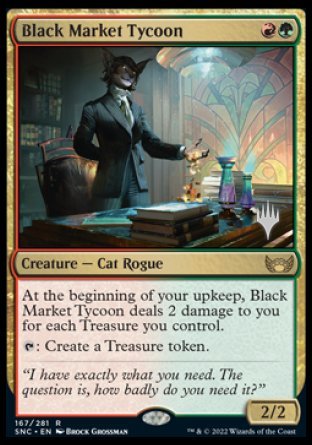 Black Market Tycoon (Promo Pack) [Streets of New Capenna Promos] | Game Master's Emporium (The New GME)