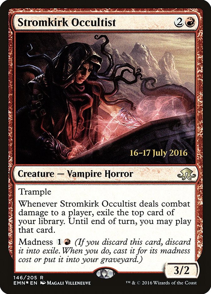 Stromkirk Occultist [Eldritch Moon Prerelease Promos] | Game Master's Emporium (The New GME)