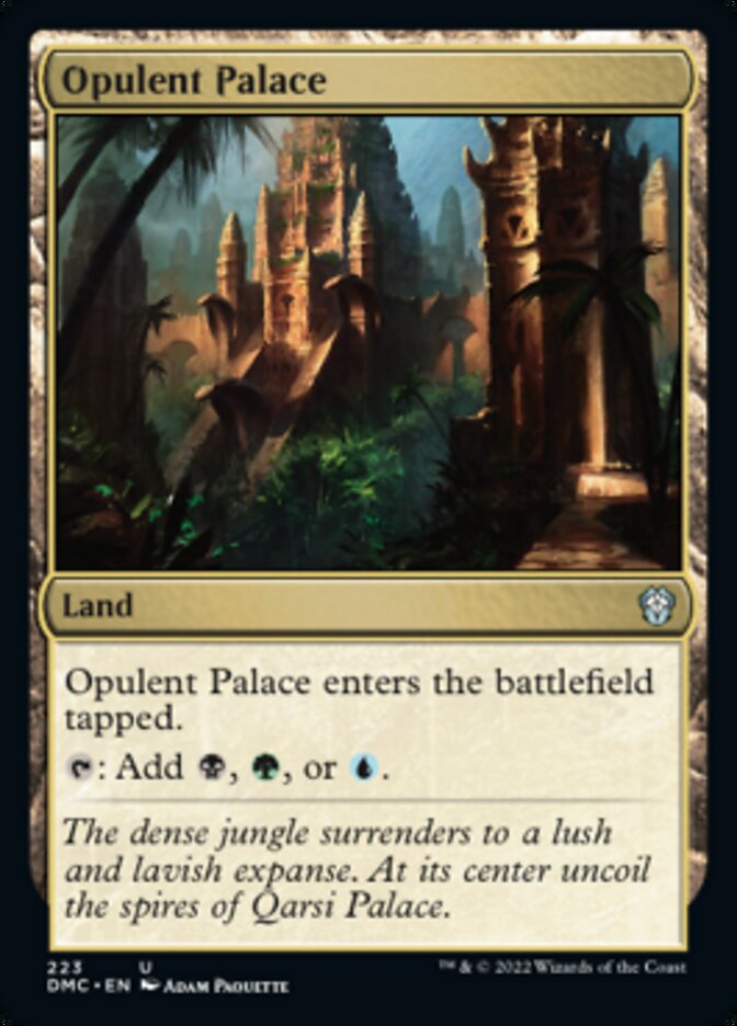 Opulent Palace [Dominaria United Commander] | Game Master's Emporium (The New GME)