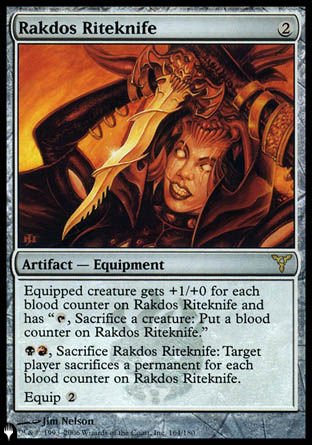 Rakdos Riteknife [The List] | Game Master's Emporium (The New GME)