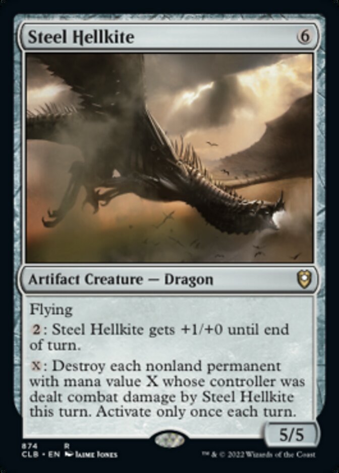 Steel Hellkite [Commander Legends: Battle for Baldur's Gate] | Game Master's Emporium (The New GME)