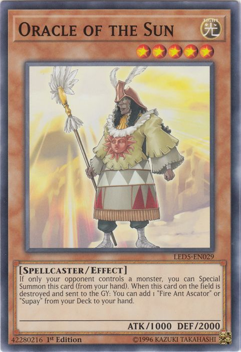 Oracle of the Sun [LED5-EN029] Common | Game Master's Emporium (The New GME)