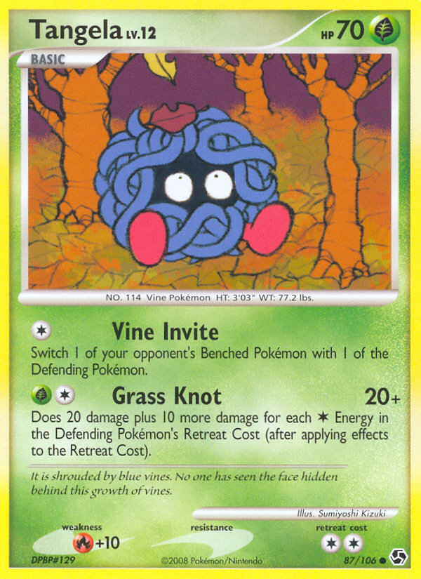 Tangela (87/106) [Diamond & Pearl: Great Encounters] | Game Master's Emporium (The New GME)