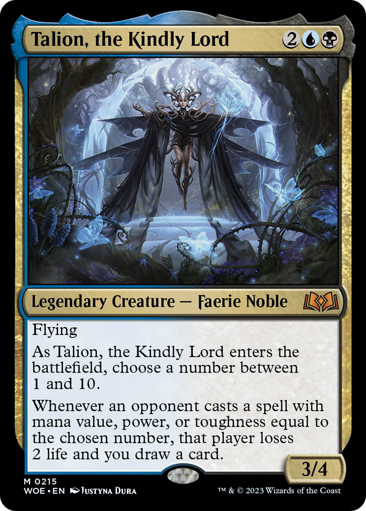 Talion, the Kindly Lord [Wilds of Eldraine] | Game Master's Emporium (The New GME)