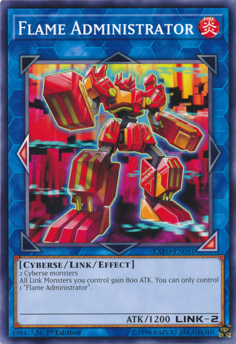 Flame Administrator [EXFO-EN041] Common | Game Master's Emporium (The New GME)