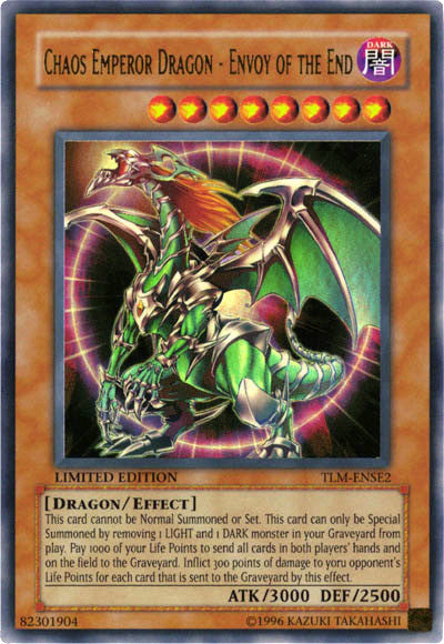 Chaos Emperor Dragon - Envoy of the End [TLM-ENSE2] Ultra Rare | Game Master's Emporium (The New GME)
