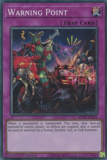 Warning Point [MP21-EN216] Super Rare | Game Master's Emporium (The New GME)