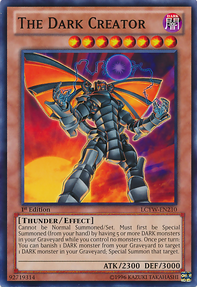 The Dark Creator [LCYW-EN210] Common | Game Master's Emporium (The New GME)