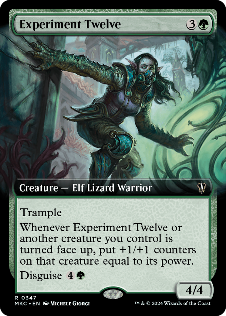 Experiment Twelve (Extended Art) [Murders at Karlov Manor Commander] | Game Master's Emporium (The New GME)