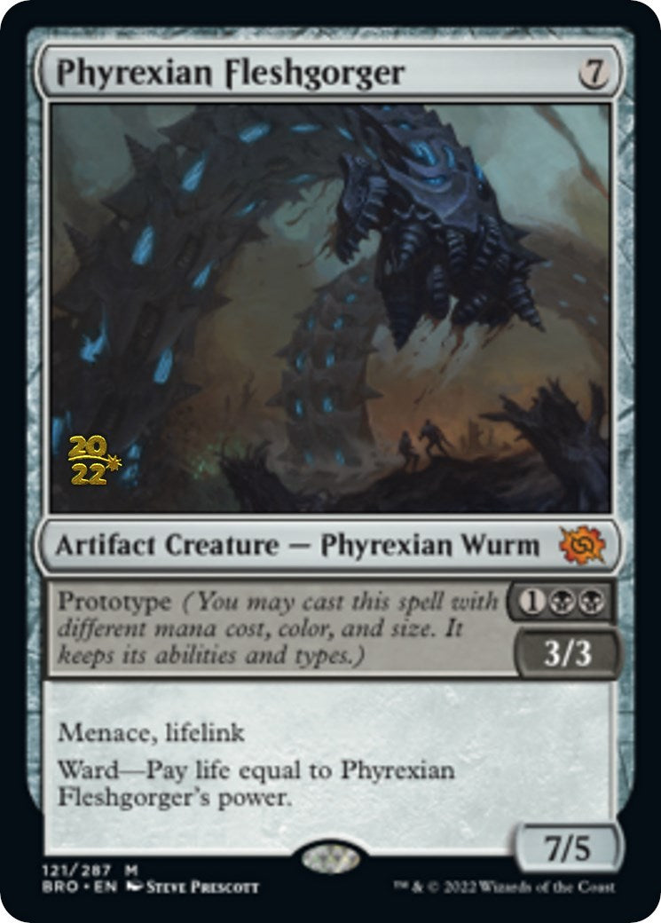 Phyrexian Fleshgorger [The Brothers' War Prerelease Promos] | Game Master's Emporium (The New GME)