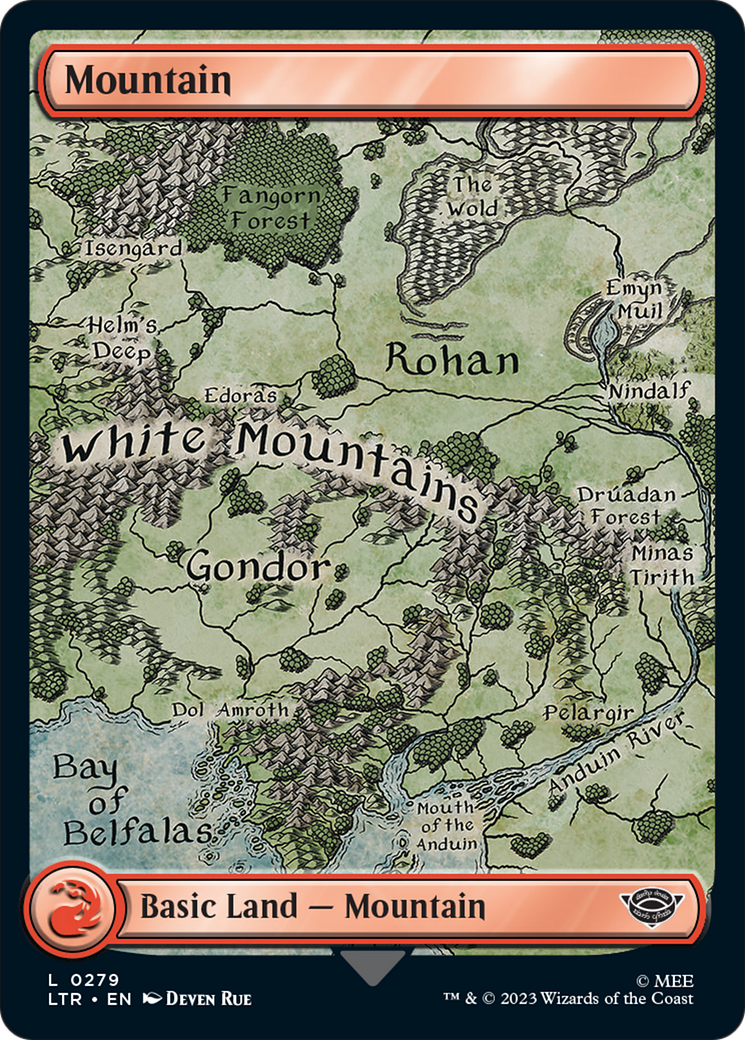 Mountain (279) [The Lord of the Rings: Tales of Middle-Earth] | Game Master's Emporium (The New GME)