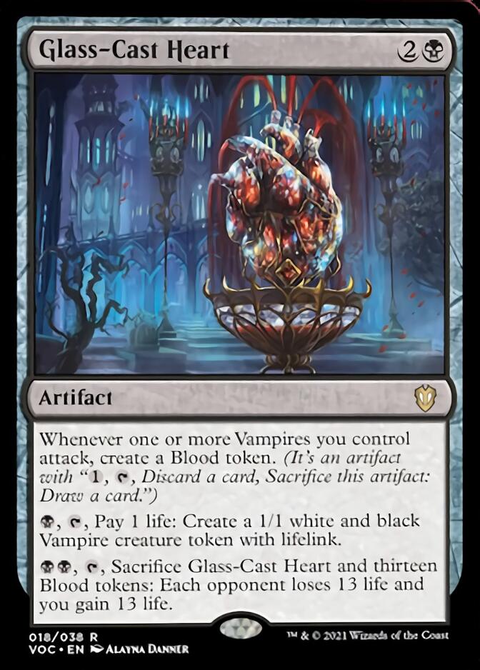 Glass-Cast Heart [Innistrad: Crimson Vow Commander] | Game Master's Emporium (The New GME)