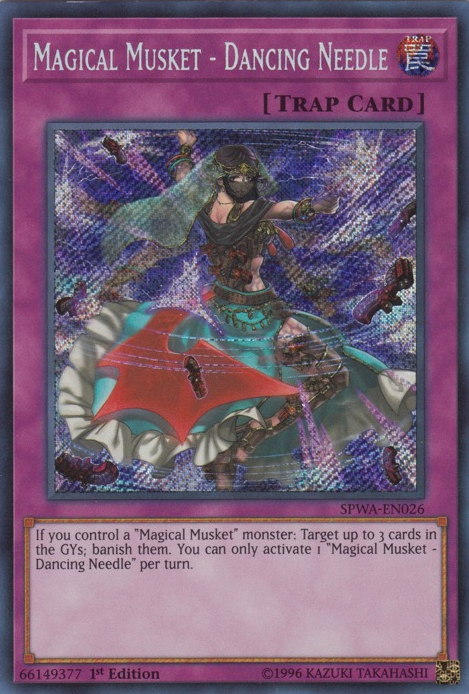 Magical Musket - Dancing Needle [SPWA-EN026] Secret Rare | Game Master's Emporium (The New GME)
