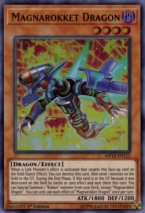 Magnarokket Dragon [MP18-EN112] Ultra Rare | Game Master's Emporium (The New GME)