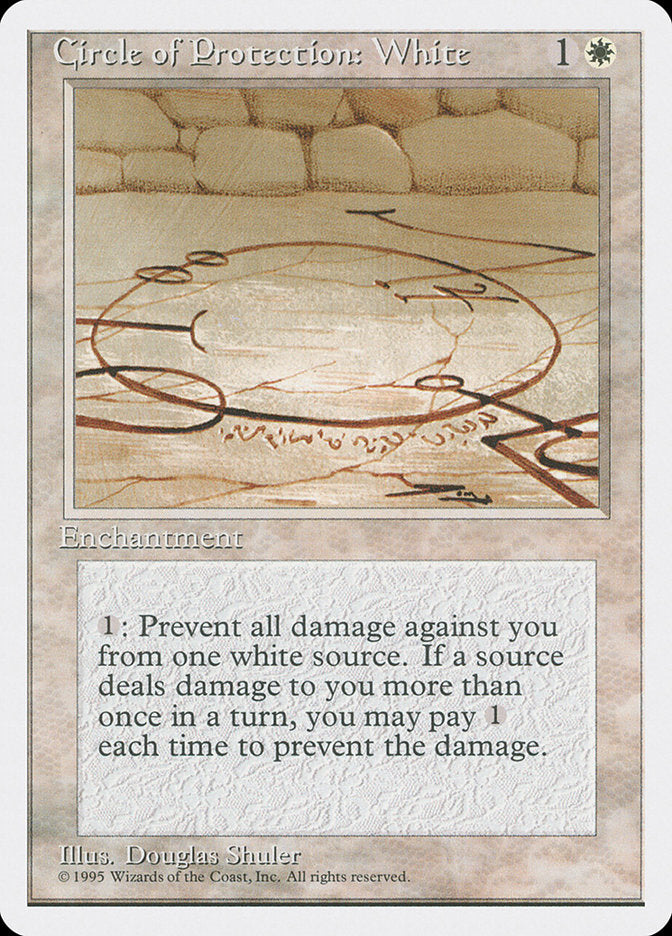 Circle of Protection: White [Fourth Edition] | Game Master's Emporium (The New GME)