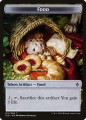 Mouse // Food (17) Double-Sided Token [Throne of Eldraine Tokens] | Game Master's Emporium (The New GME)