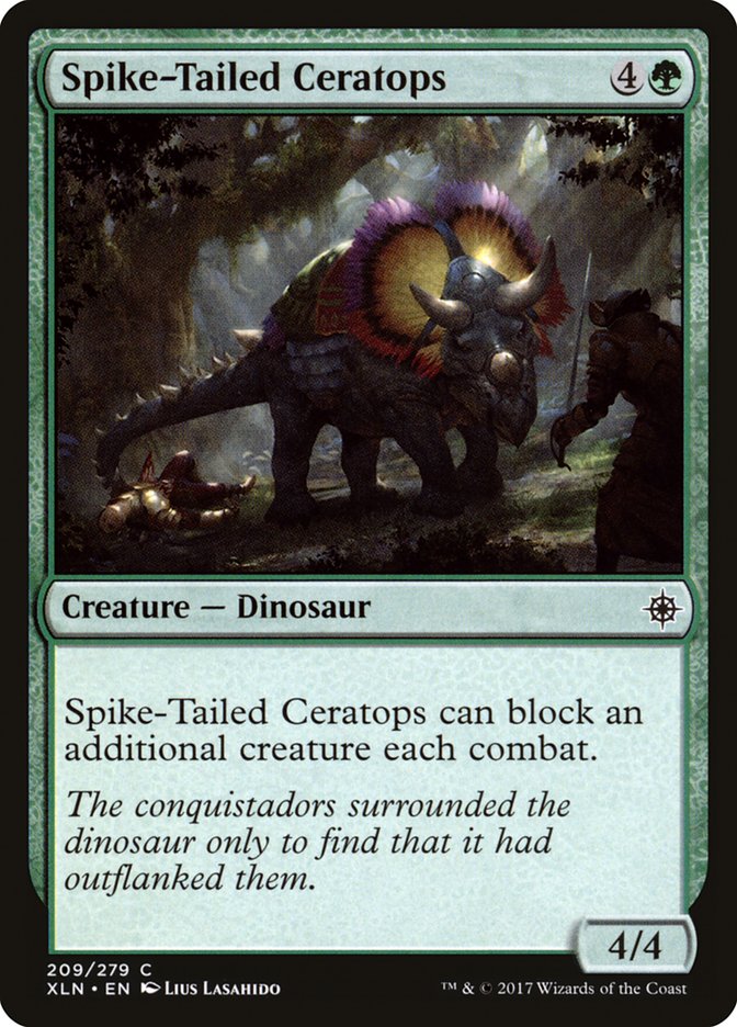 Spike-Tailed Ceratops [Ixalan] | Game Master's Emporium (The New GME)
