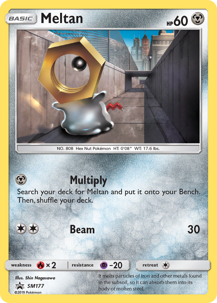 Meltan (SM177) [Sun & Moon: Black Star Promos] | Game Master's Emporium (The New GME)