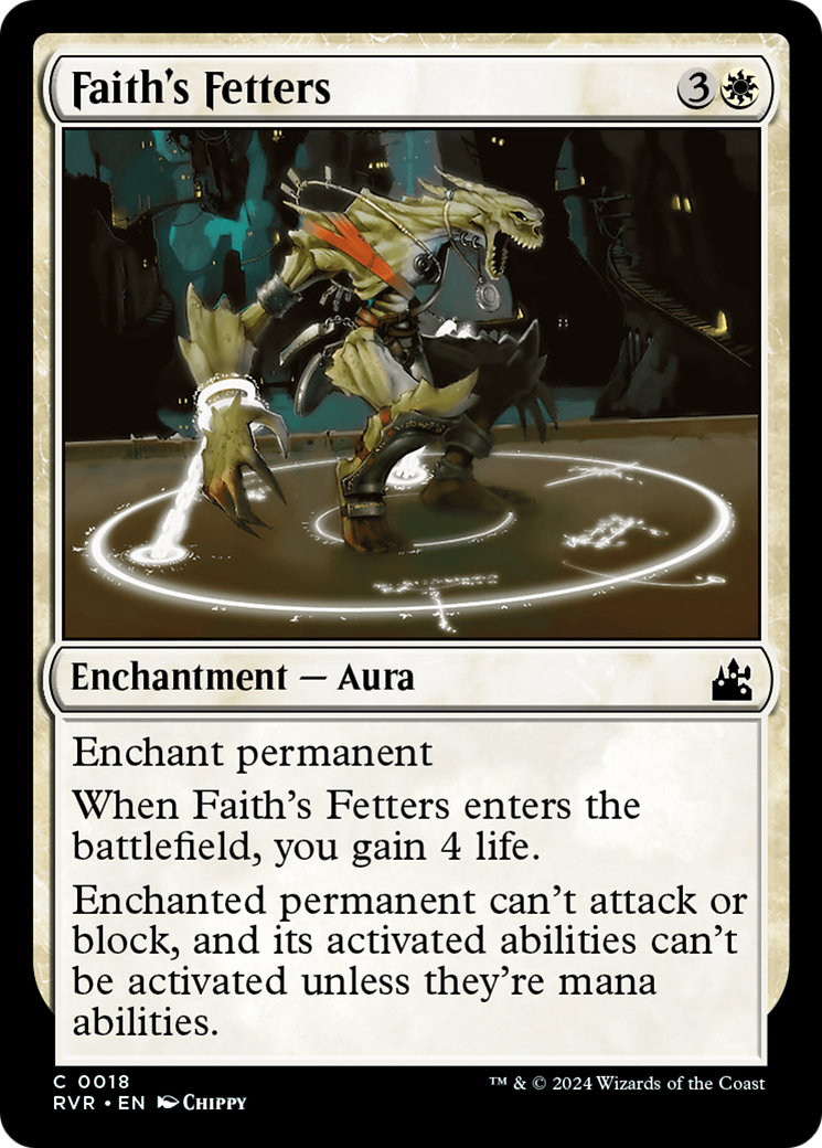 Faith's Fetters [Ravnica Remastered] | Game Master's Emporium (The New GME)