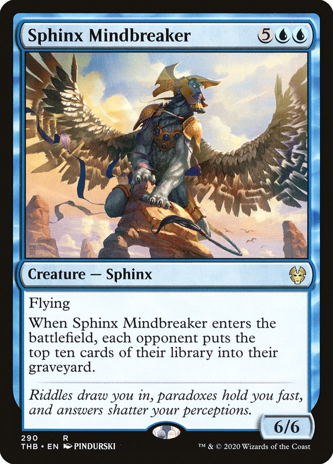 Sphinx Mindbreaker [Theros Beyond Death] | Game Master's Emporium (The New GME)