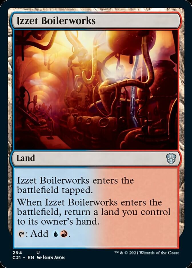 Izzet Boilerworks [Commander 2021] | Game Master's Emporium (The New GME)