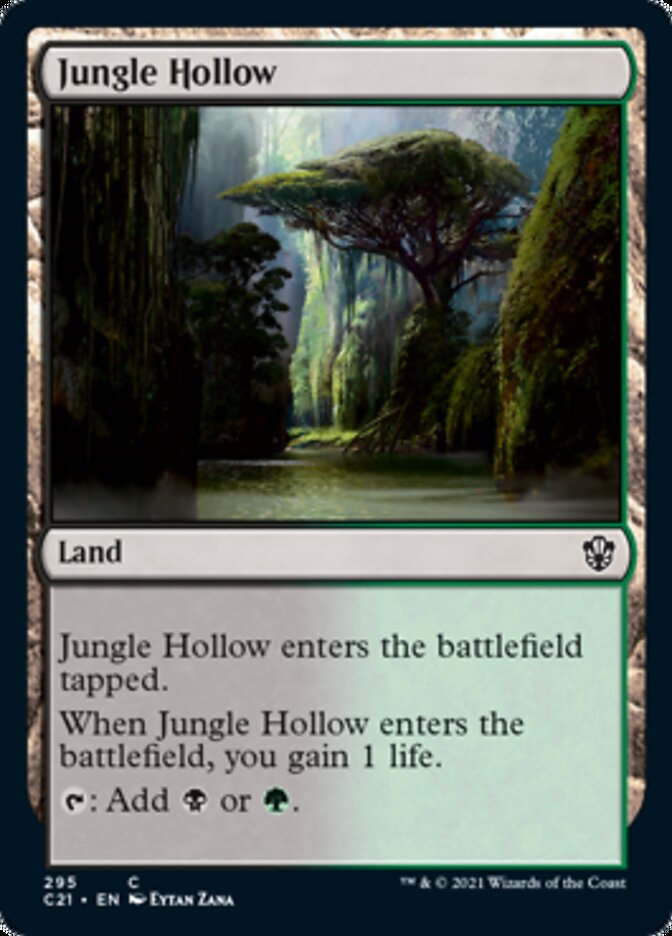 Jungle Hollow [Commander 2021] | Game Master's Emporium (The New GME)