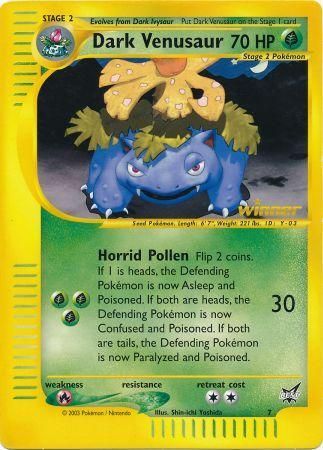 Dark Venusaur (7) (Jumbo Card) [Best of Promos] | Game Master's Emporium (The New GME)